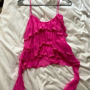 Pink Zara top!